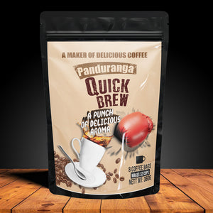 NEW LAUNCH- QUICK BREW FILTER COFFEE 8 DIP SACHETS (makes 4 coffee's in each)